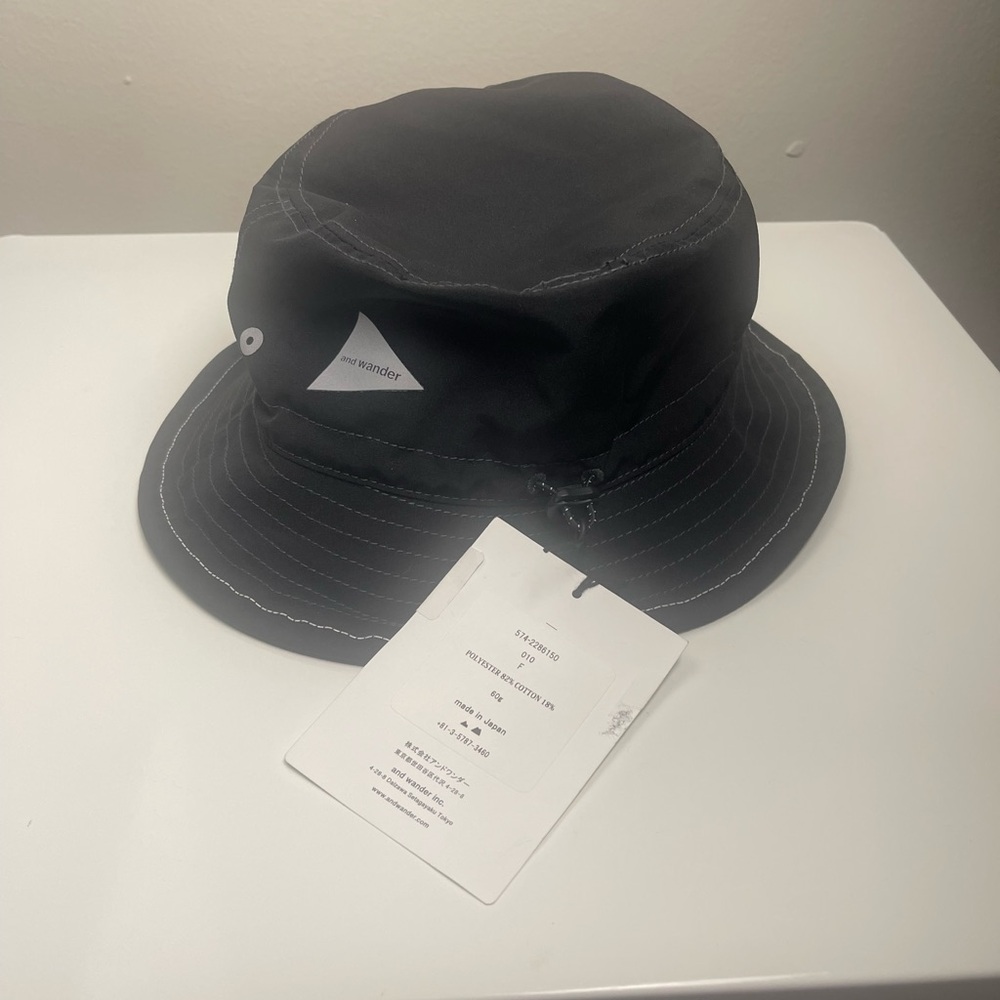 Black Bucket Hat